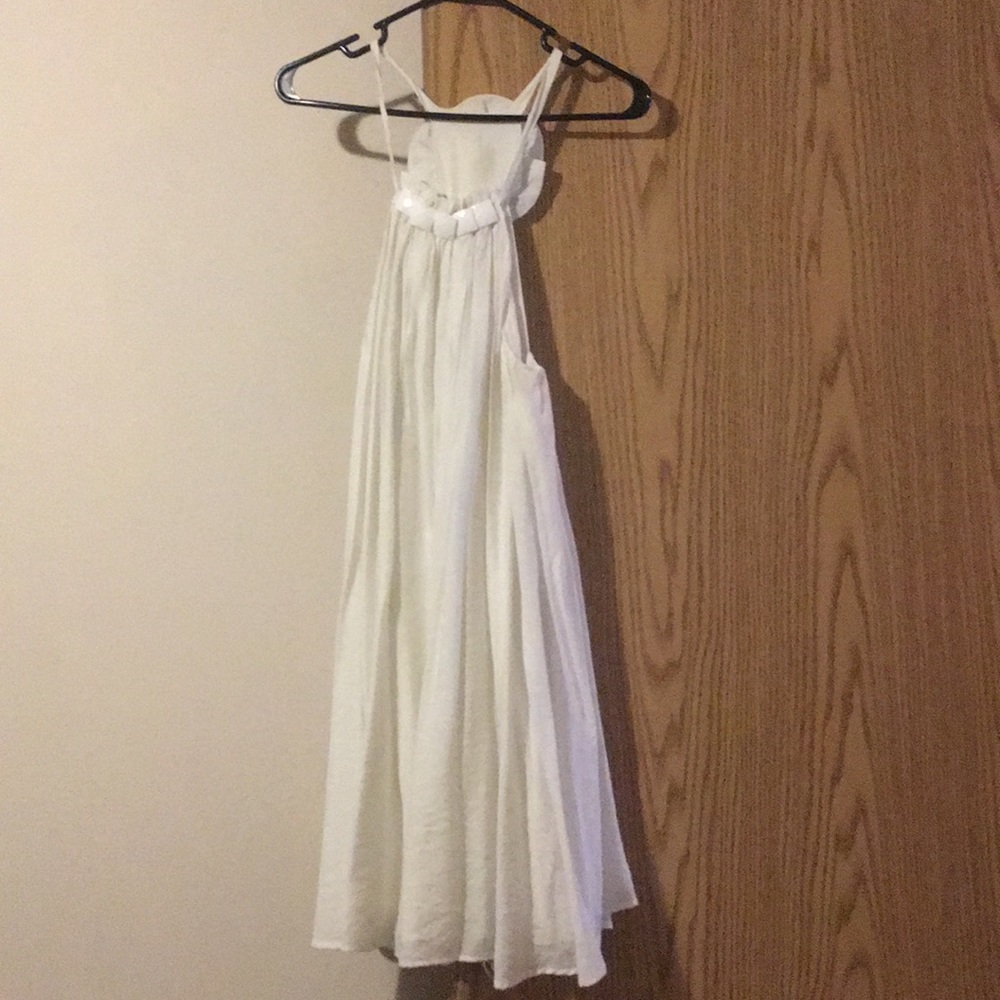 White after-wedding dress